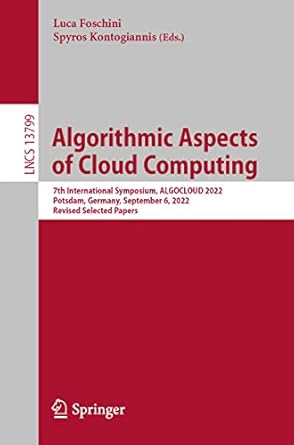 algorithmic aspects of cloud computing 7th international symposium algocloud 2022 potsdam germany september 6