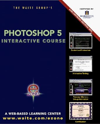 photoshop 5 interactive course 1st edition sherry london ,rhoda grossman 1571691588, 978-1571691583