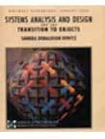 systems analysis and design 1st edition sandra dewitz 0071141413, 978-0071141413