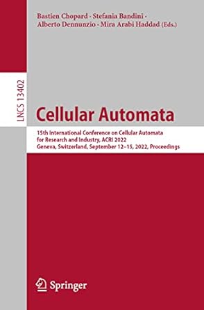 cellular automata 15th international conference on cellular automata for research and industry acri 2022