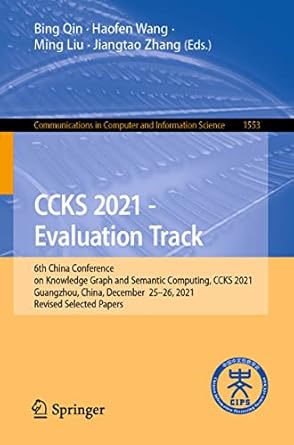 ccks 2021 evaluation track 6th china conference on knowledge graph and semantic computing ccks 2021 guangzhou