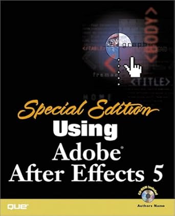 using adobe after effects 5 1st edition  0789726467, 978-0789726469
