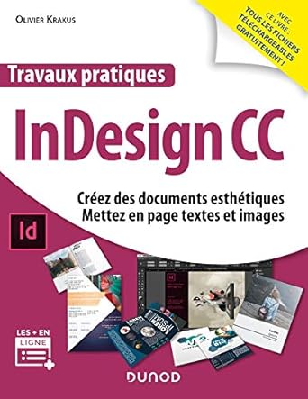 travaux pratiques indesign cc 1st edition olivier krakus 2100795899, 978-2100795895