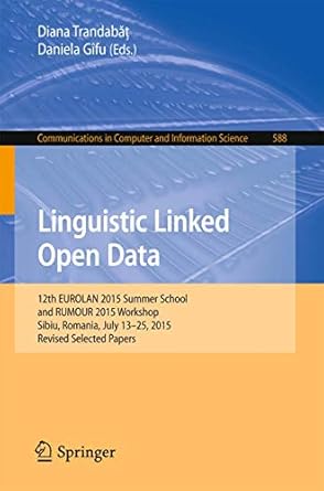 linguistic linked open data 12th eurolan 2015 summer school and rumour 2015 workshop sibiu romania july 13 25