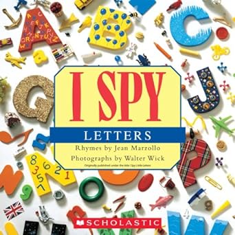 i spy letters 1st edition jean marzollo ,walter wick 0545415845, 978-0545415842