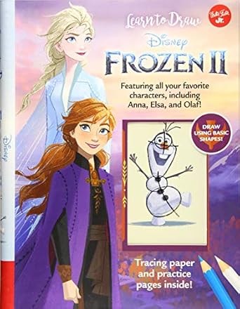 learn to draw disney frozen 2 featuring all your favorite characters including anna elsa and olaf 1st edition