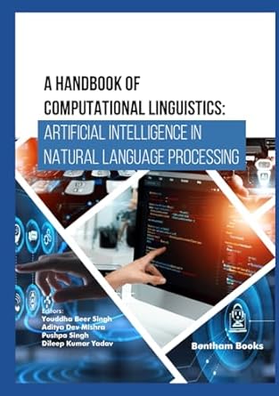 a handbook of computational linguistics artificial intelligence in natural language processing 1st edition