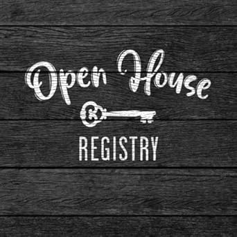 open house registry real estate agent visitor guest book and log open house registration sign in sheet for