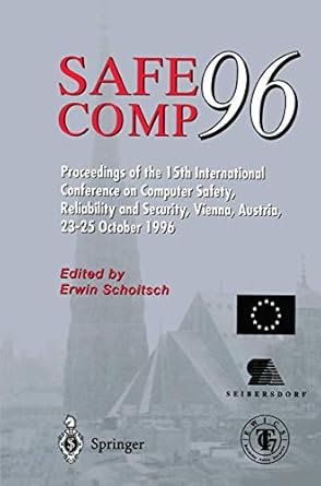 safe comp 96 the 15th international conference on computer safety reliability and security vienna austria