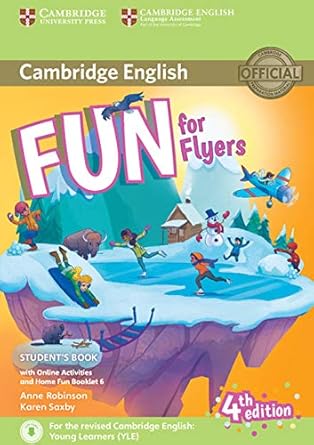 fun for flyers students book with online activities with audio and home fun booklet 6 1st edition anne