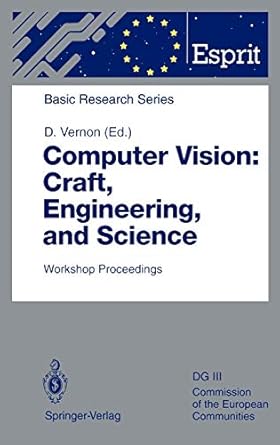 computer vision craft engineering and science workshop proceedings killarney ireland september 9/10 1991 1st