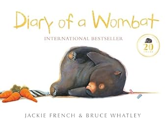 diary of a wombat 20th 1st edition bruce whatley 146076269x, 978-1460762691