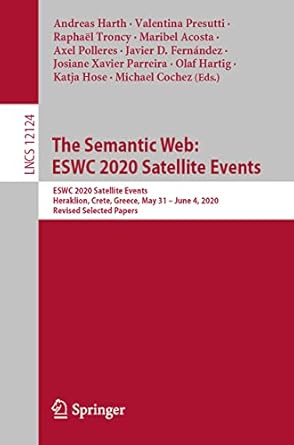 the semantic web eswc 2020 satellite events eswc 2020 satellite events heraklion crete greece may 31 june 4