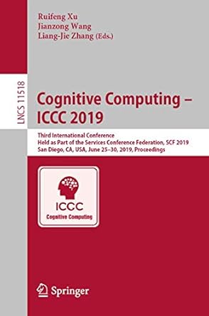 cognitive computing iccc 2019 third international conference held as part of the services conference