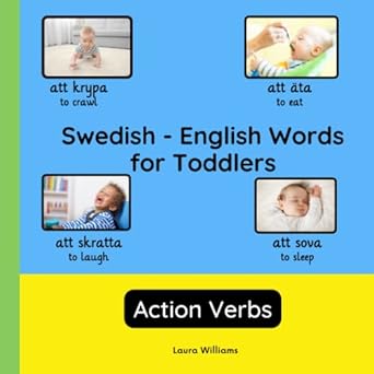 swedish english words for toddlers action verbs teach and learn swedish for kids and beginners bilingual