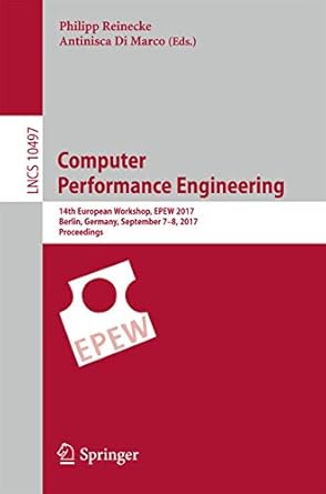 computer performance engineering 14th european workshop epew 2017 berlin germany september 7 8 2017