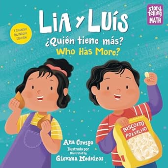 lia y luis quien tiene mas / lia and luis who has more 1st edition ana crespo ,giovana medeiros 1623542073,