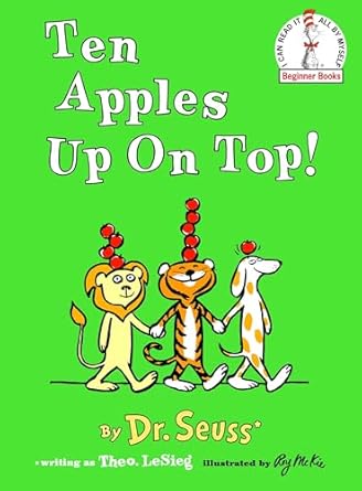 ten apples up on top 1st edition dr seuss 0394800192, 978-0394800196
