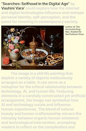 searches selfhood in the digital age 1st edition vauhini vara 0593701526, 978-0593701522