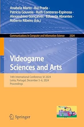 videogame sciences and arts 14th international conference vj 2024 leiria portugal december 5 6 2024