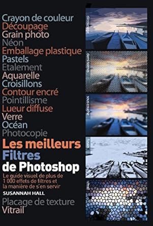 les meilleurs filtres de photoshop 1st edition susannah hall 2100709801, 978-2100709809