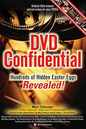 dvd confidential hundreds of hidden easter eggs revealed 1st edition marc a saltzman 0072226633,
