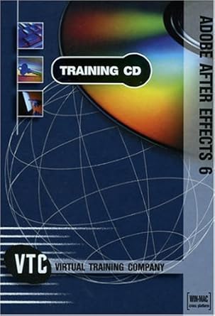 adobe after effects 6 vtc training cd 1st edition nathan dickson 1932808213, 978-1932808216