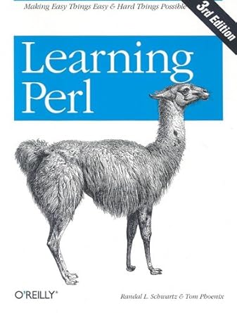 learning perl 1st edition tom phoenix ,randal l schwartz 0596001320, 978-0596001322