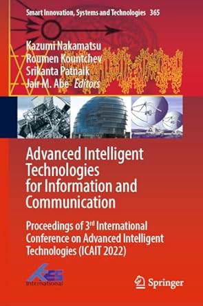 advanced intelligent technologies for information and communication proceedings of 3rd international