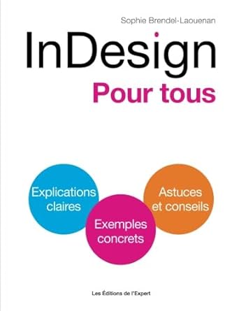 indesign pour tous 1st edition sophie brendel laouenan 1291420479, 978-1291420470