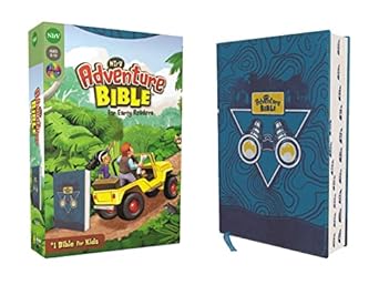 nirv adventure bible for early readers leathersoft blue full color thumb indexed tabs 1st edition lawrence o
