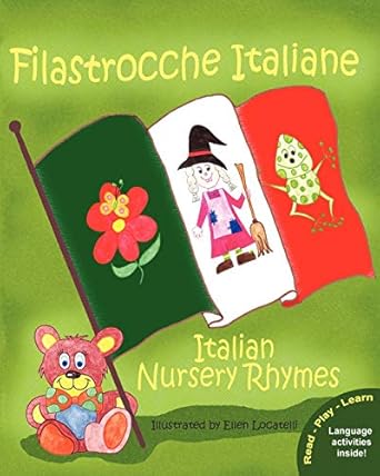 filastrocche italiane italian nursery rhymes 1st edition claudia cerulli ,ellen locatelli 0984272313,