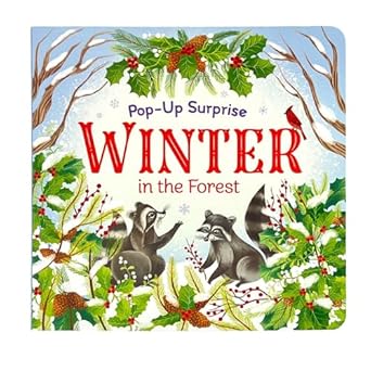 winter in the forest deluxe lift a flap and pop up seasons childrens board book 1st edition rusty finch