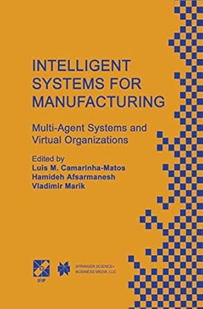 intelligent systems for manufacturing multi agent systems and virtual organizations proceedings of the