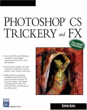 photoshop cs trickery and fx 1st edition stephen burns 1584502975, 978-1584502975