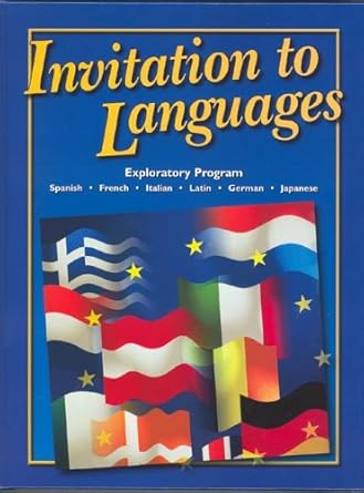 invitation to languages 1st edition mcgraw hill education 0078742498, 978-0078742491