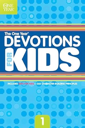 the one year devotions for kids #1 1st edition children's bible hour 084235087x, 978-0842350877