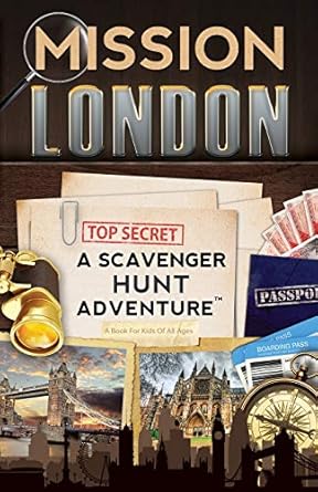 mission london a scavenger hunt adventure 1st edition catherine aragon 0989226727, 978-0989226721