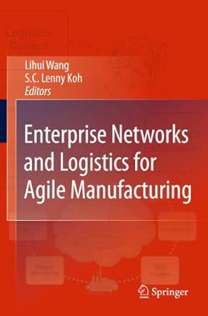 enterprise networks and logistics for agile manufacturing 1st edition lihui wang ,s c lenny koh 184996243x,