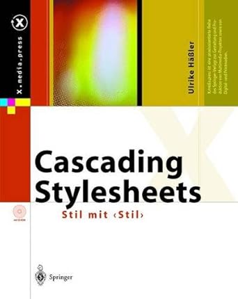 cascading stylesheets stil mit 1st edition ulrike hd ler ulrike haaler 3540429719, 978-3540429715