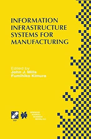 information infrastructure systems for manufacturing ii ifip tc5 wg5 3/5 7 third international working