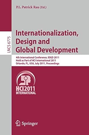 internationalization design and global development 4th international conference idgd 2011 held as part of hci