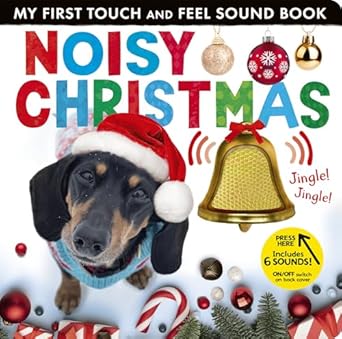 noisy christmas my first touch and feel sound book 1st edition hettie cox ,tiger tales 1664351329,