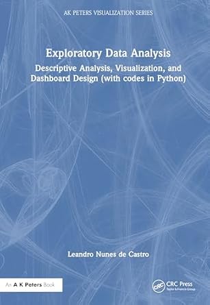 exploratory data analysis descriptive analysis visualization and dashboard design 1st edition leandro nunes