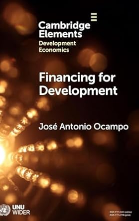 financing for development the global agenda 1st edition jose antonio ocampo 1009613383, 978-1009613385