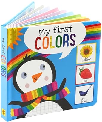 my first colors padded board book 1st edition simon abbott 144133307x, 978-1441333070