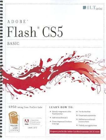 flash cs5 professional basic   + certblaster 1st edition axzo press 1426020813, 978-1426020810