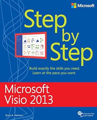 microsoft visio 2013 step by step 1st edition scott a helmers 0735669465, 978-0735669468