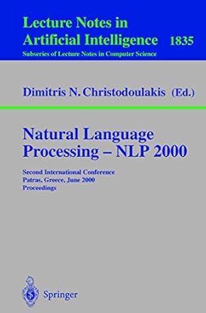 natural language processing nlp 2000 second international conference patras greece june 2 4 2000 proceedings