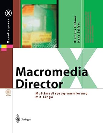 macromedia director multimediaprogrammierung mit lingo 1st edition klemens hubner ,hans seifert 364262250x,